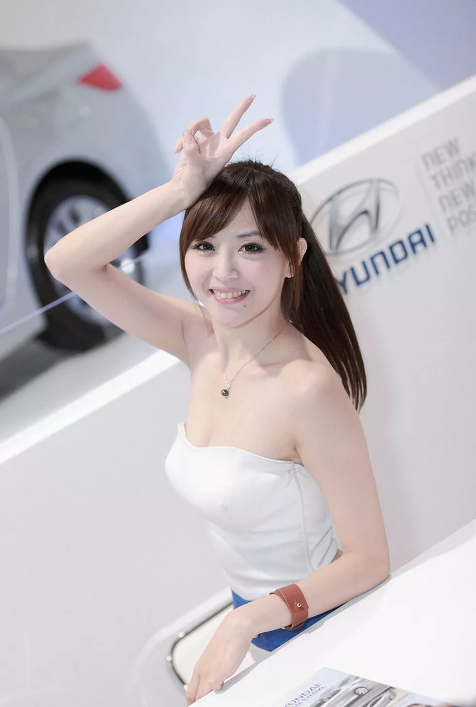 台湾宅男女神陈佳筠台北车展高清写真74P