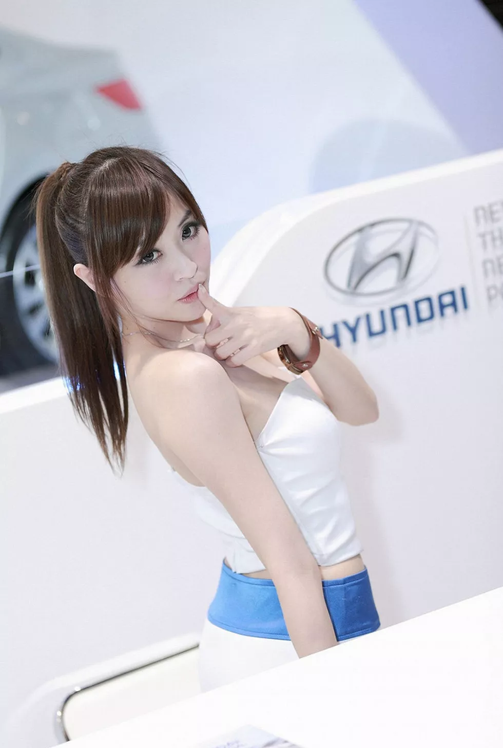 台湾宅男女神陈佳筠台北车展高清写真74P