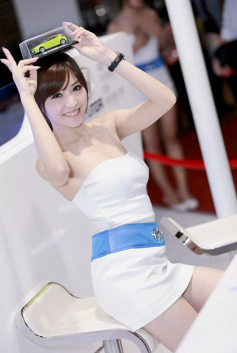 台湾宅男女神陈佳筠台北车展高清写真74P