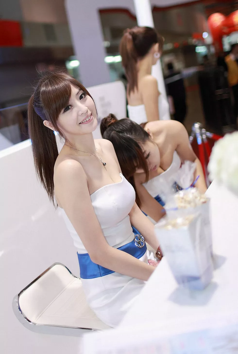 台湾宅男女神陈佳筠台北车展高清写真74P