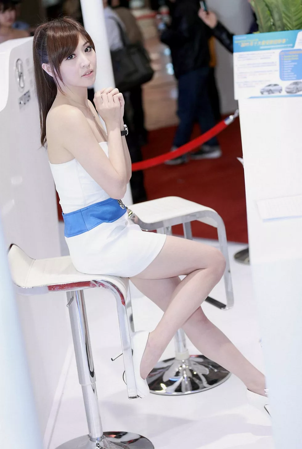 台湾宅男女神陈佳筠台北车展高清写真74P