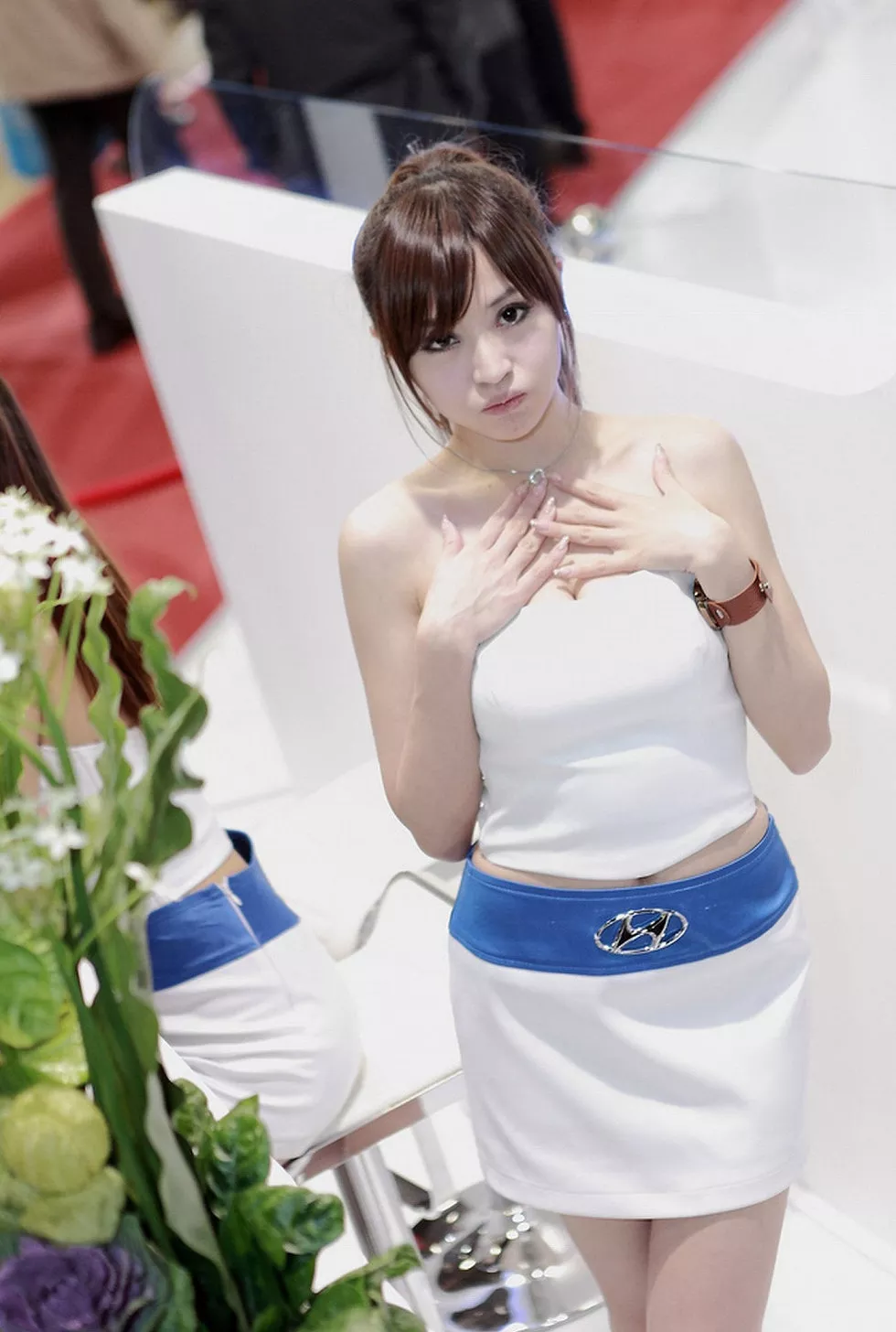 台湾宅男女神陈佳筠台北车展高清写真74P