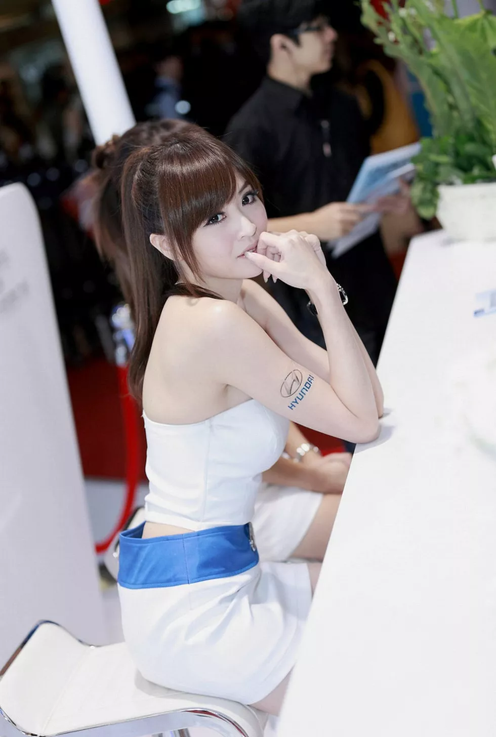台湾宅男女神陈佳筠台北车展高清写真74P