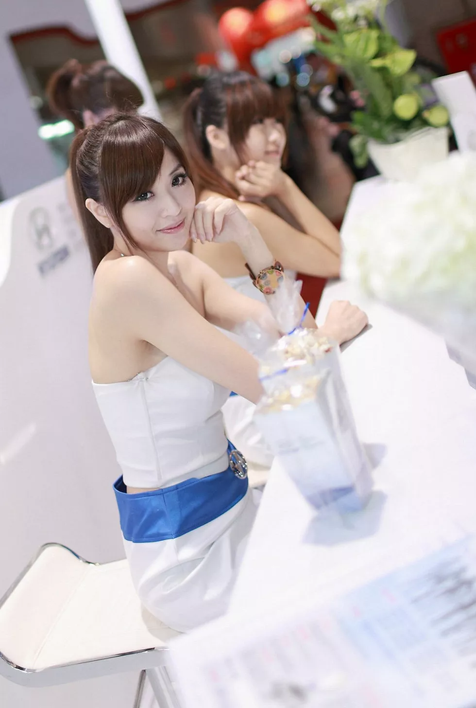 台湾宅男女神陈佳筠台北车展高清写真74P