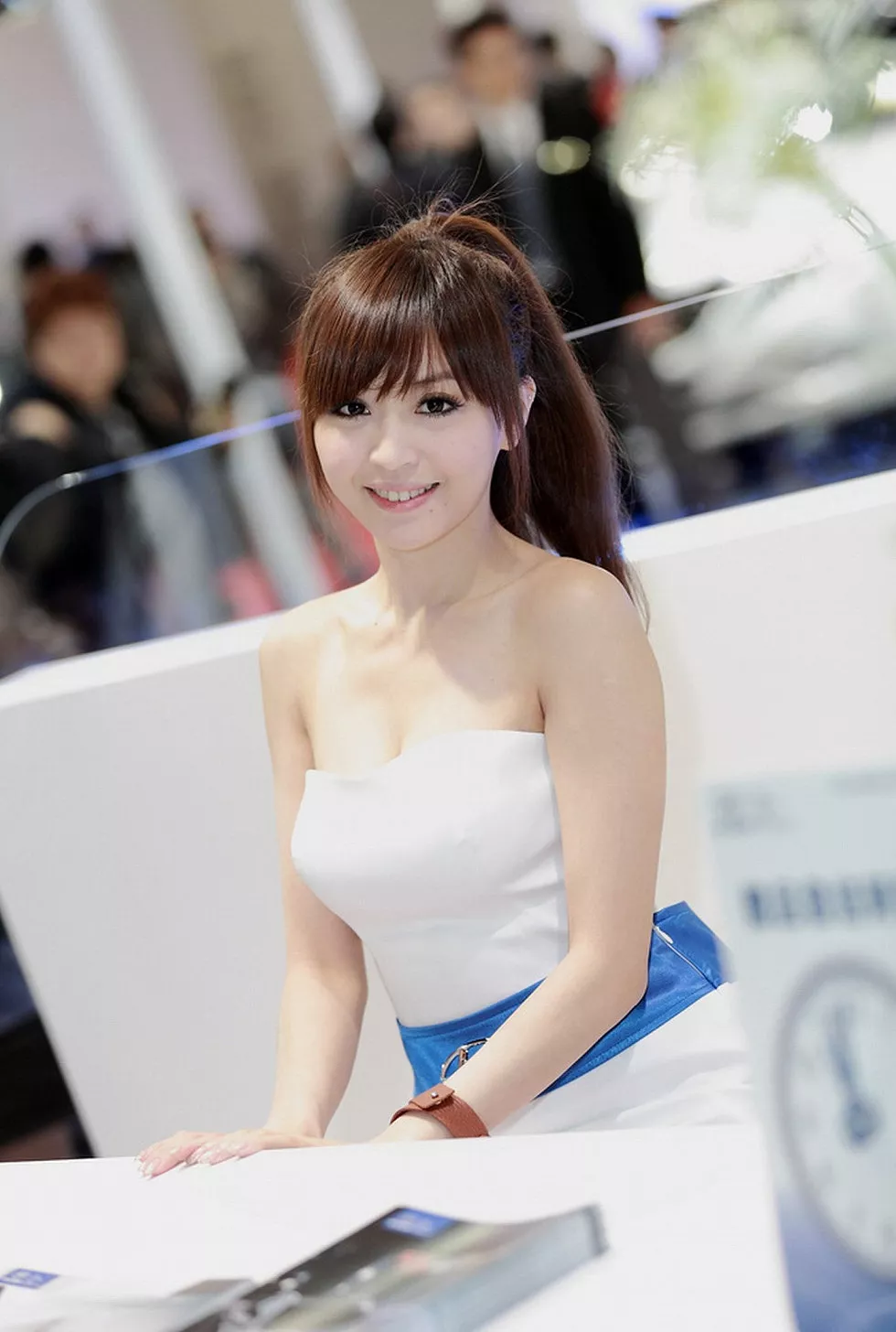 台湾宅男女神陈佳筠台北车展高清写真74P