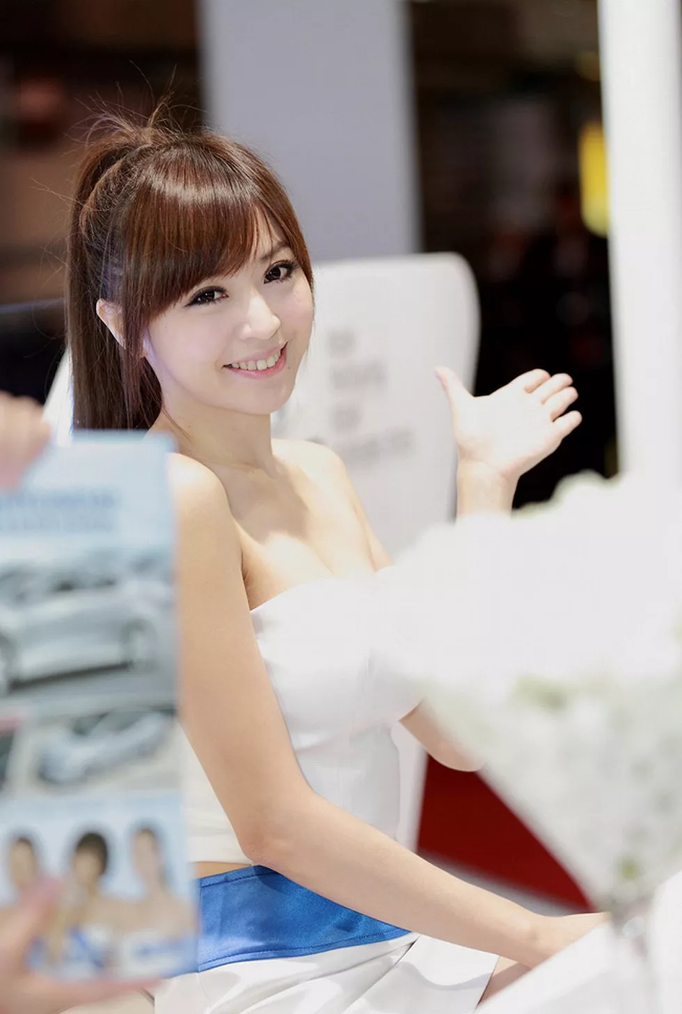 台湾宅男女神陈佳筠台北车展高清写真74P