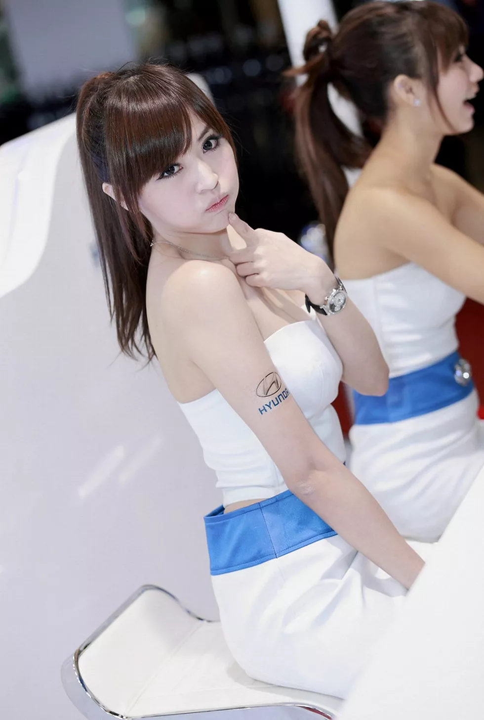 台湾宅男女神陈佳筠台北车展高清写真74P
