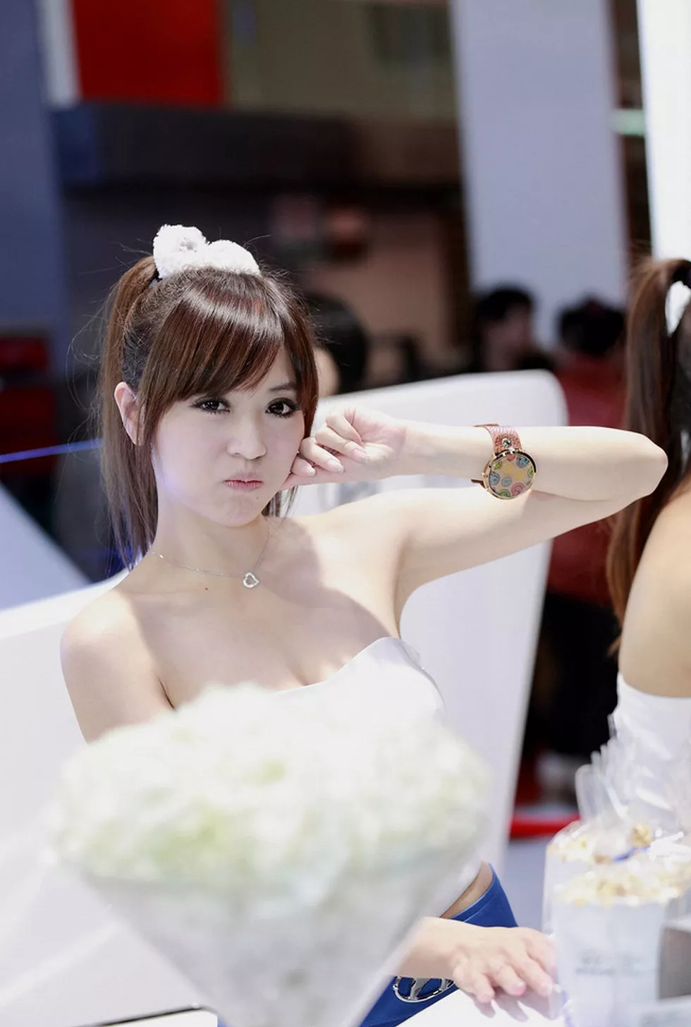 台湾宅男女神陈佳筠台北车展高清写真74P