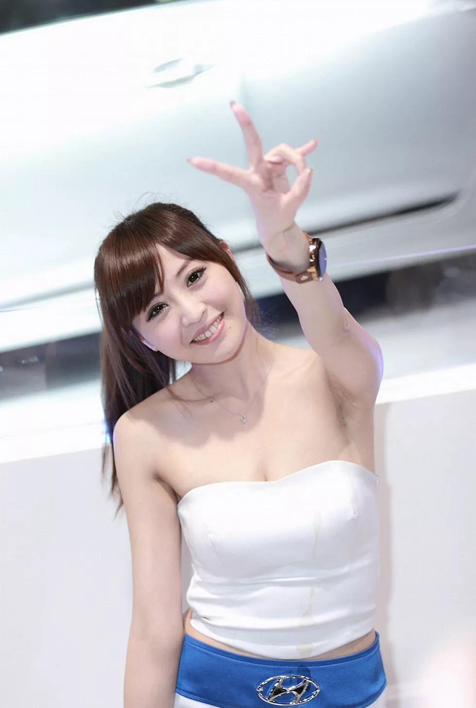 台湾宅男女神陈佳筠台北车展高清写真74P