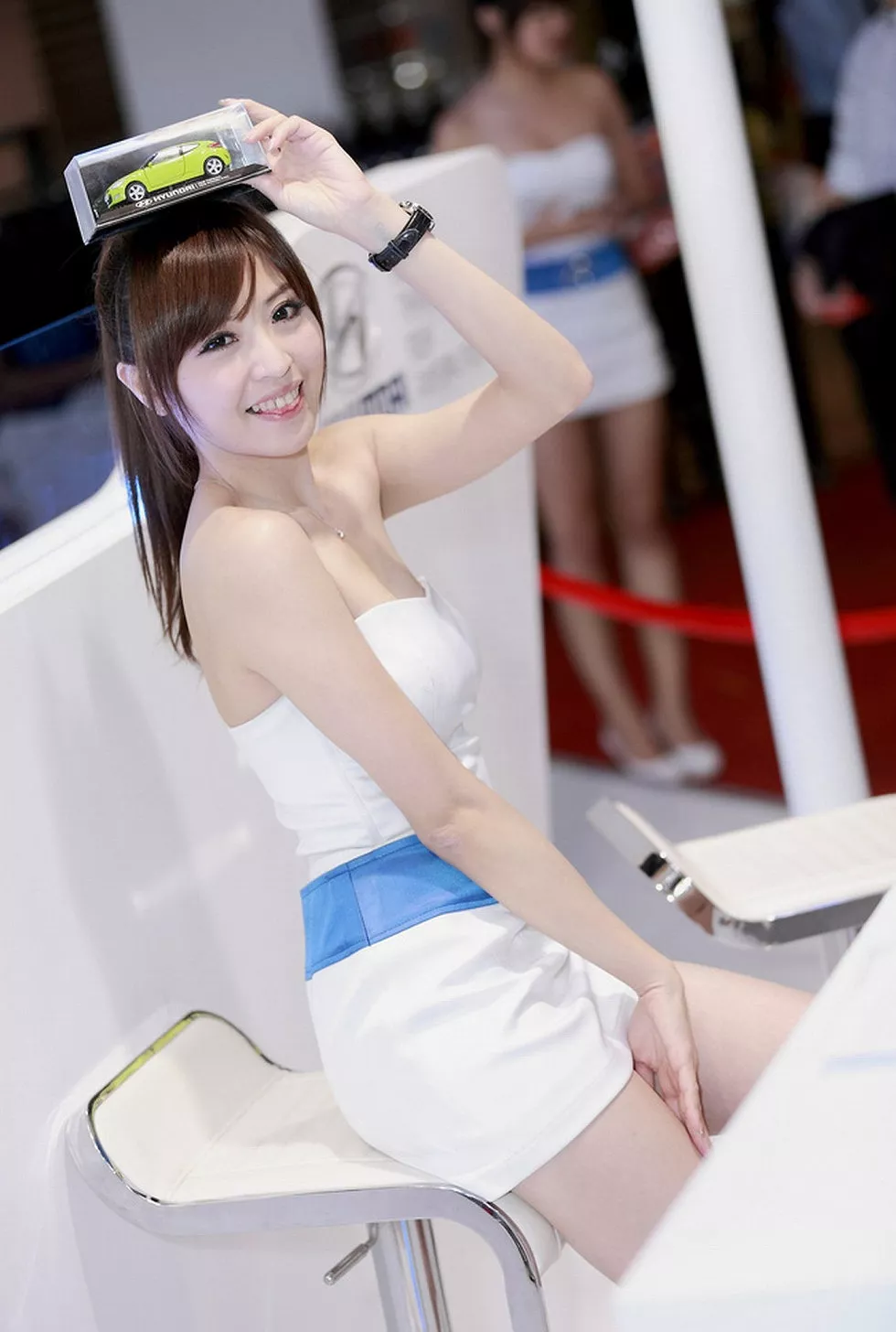 台湾宅男女神陈佳筠台北车展高清写真74P