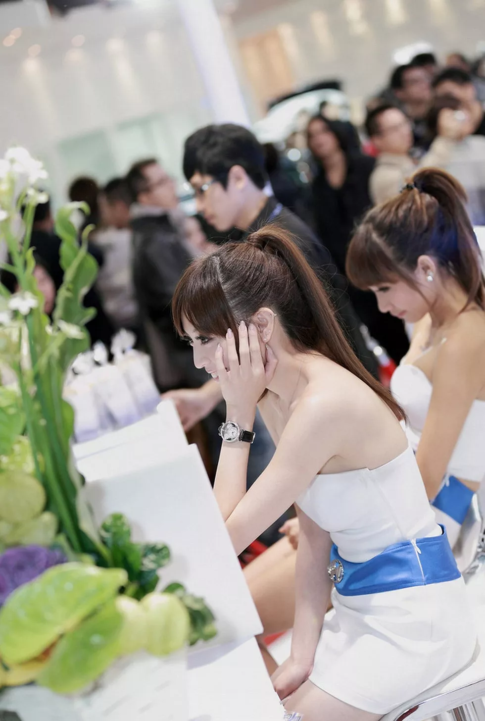台湾宅男女神陈佳筠台北车展高清写真74P