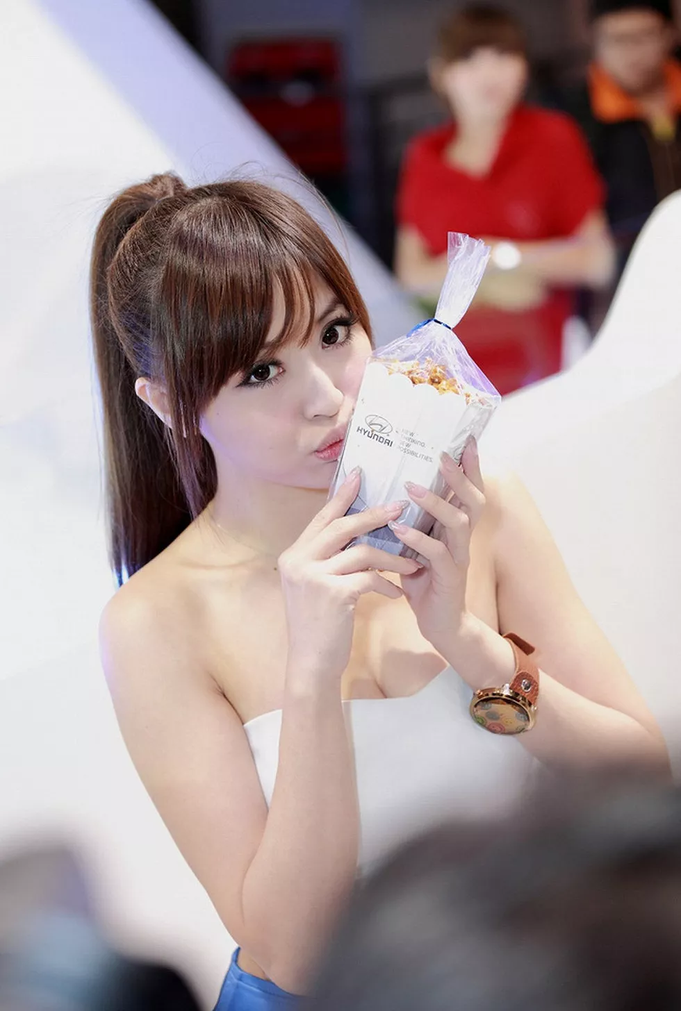 台湾宅男女神陈佳筠台北车展高清写真74P