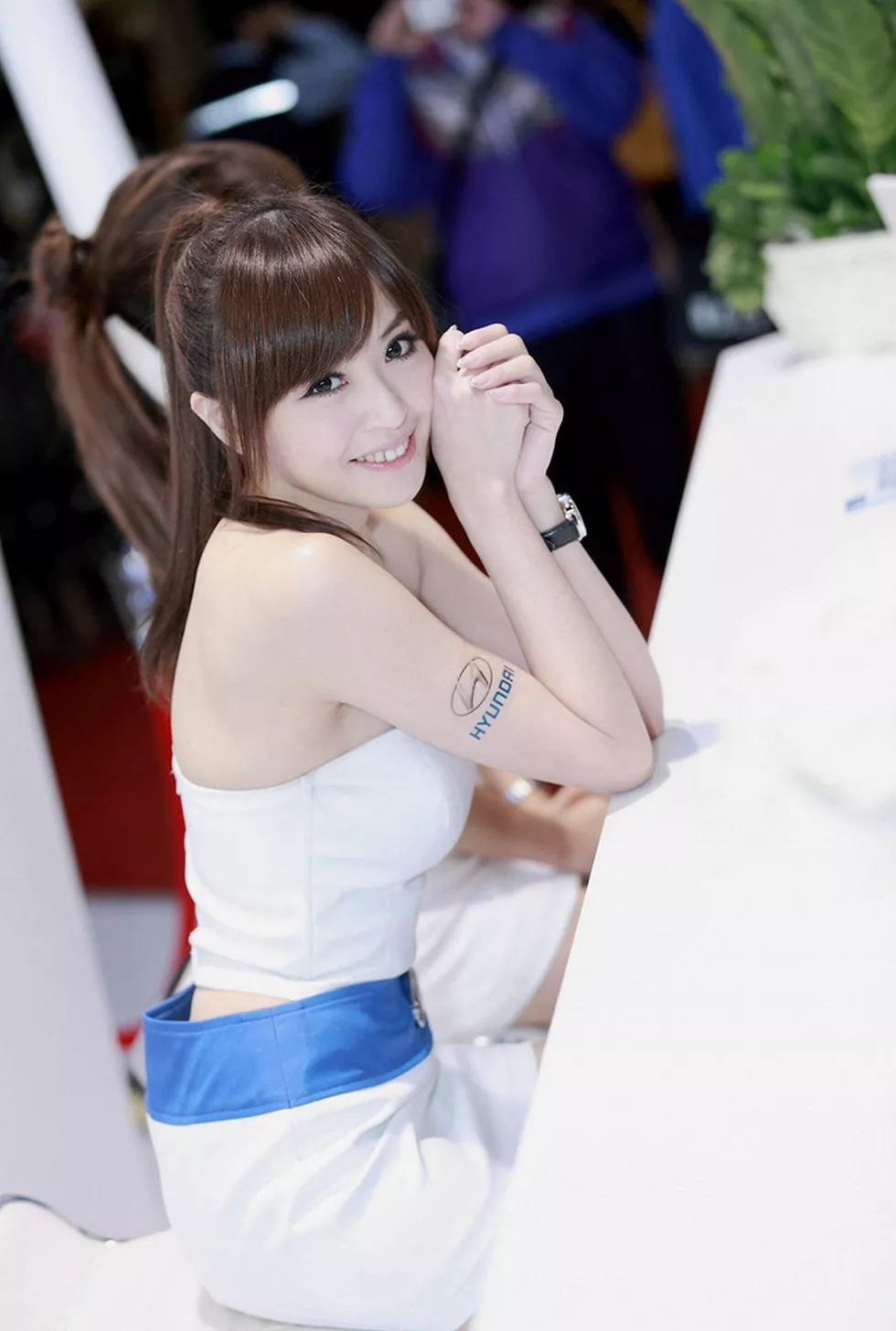 台湾宅男女神陈佳筠台北车展高清写真74P