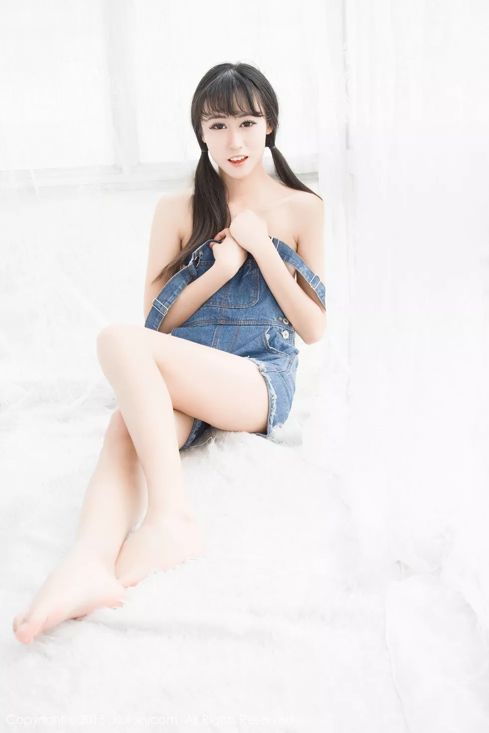 XiuRen第319期_长鞭子美女素素subaby透明黑纱情趣内衣写真50P