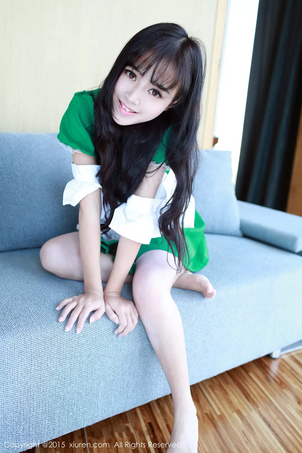 XiuRen第316期_模特toro羽住系列女仆装极致性感写真43P