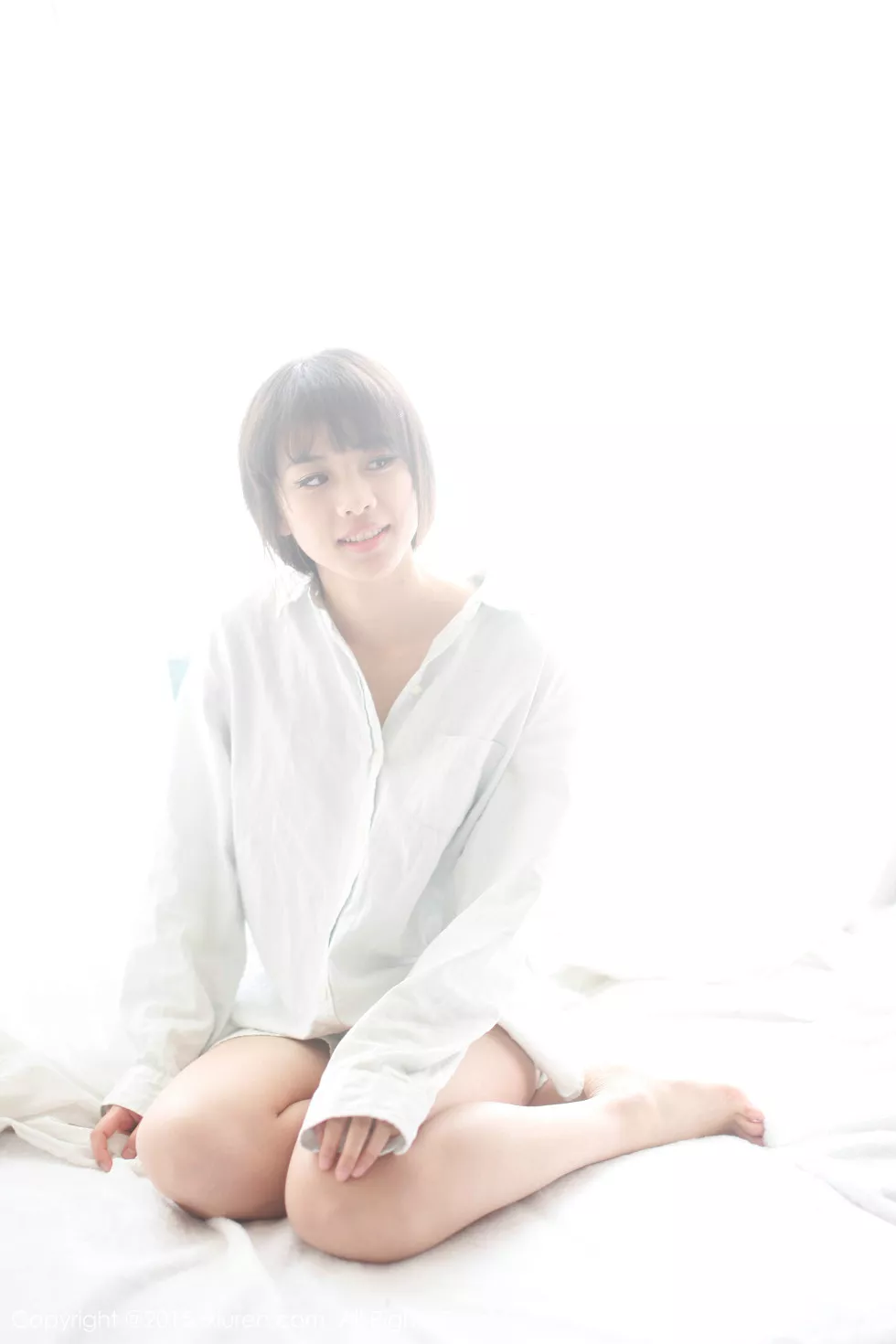 XiuRen第318期_嫩模美女七米baby红色格子裙学生装性感写真112P