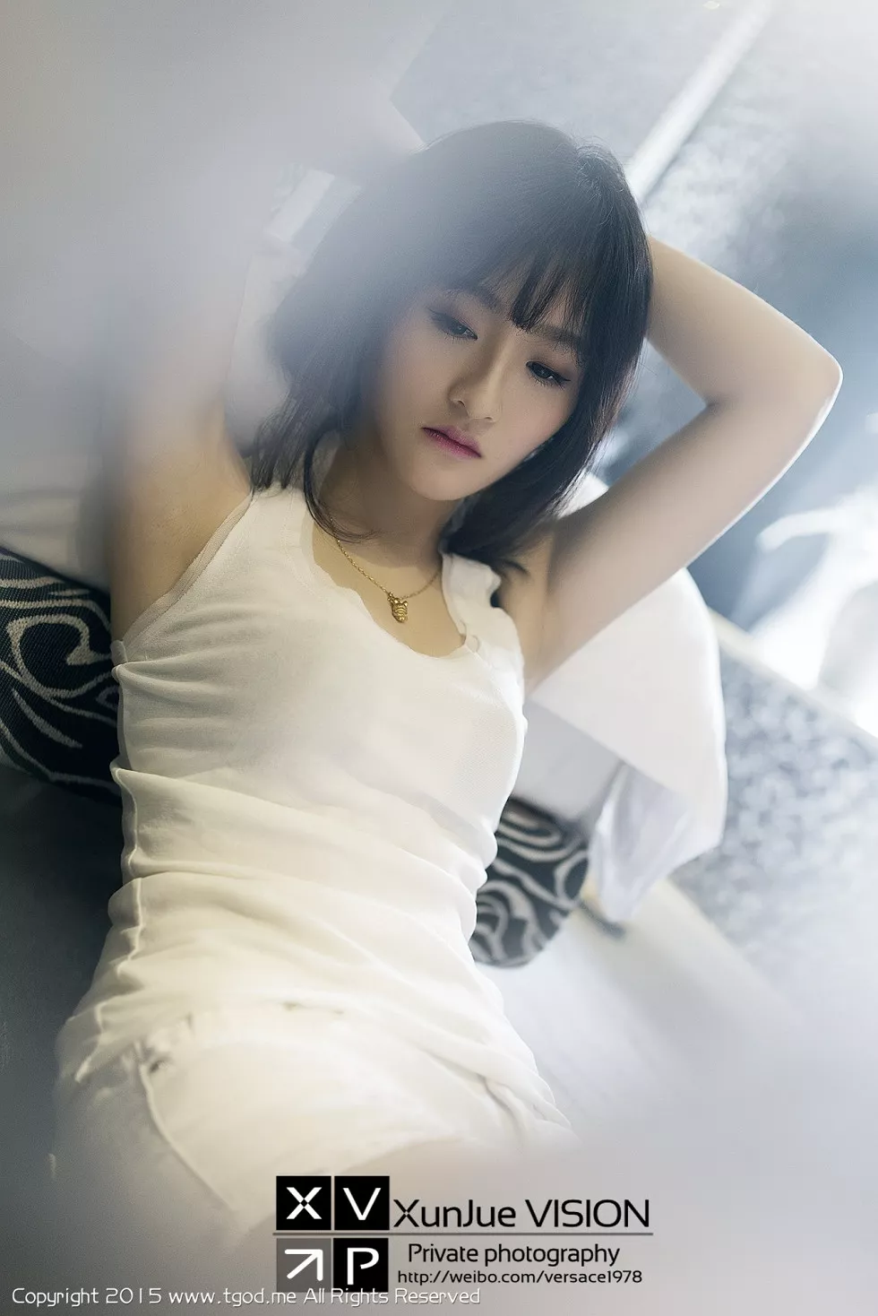 [TGOD推女神]2015.03.08_嫩模小彩居家私房真空湿身魅惑写真9P