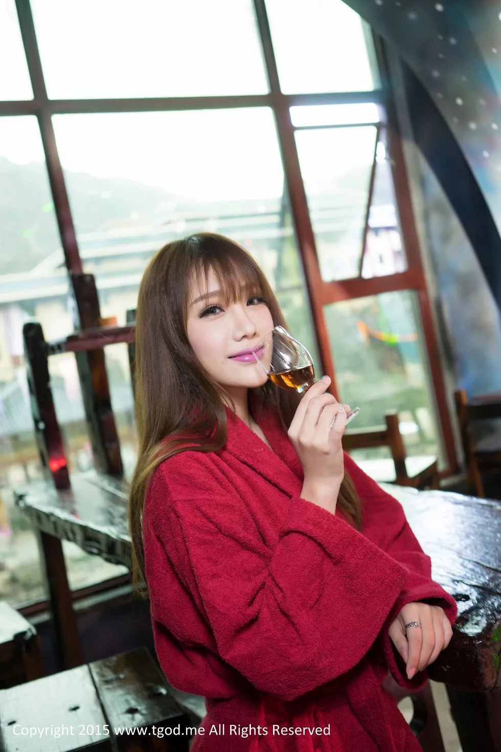 [TGOD推女神]2015.04.23_女神驾到之Akiki朱若慕武义牛头山温泉写真51P