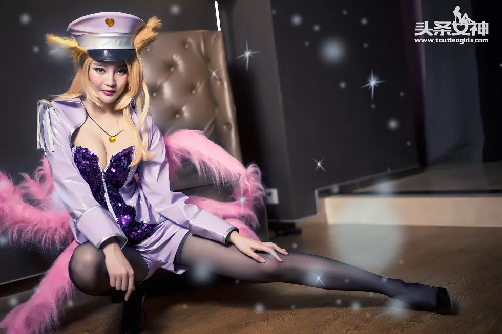 [Toutiao头条女神]No.054_嫩模文雪完美cos阿狸九尾雪宝性感写真25P