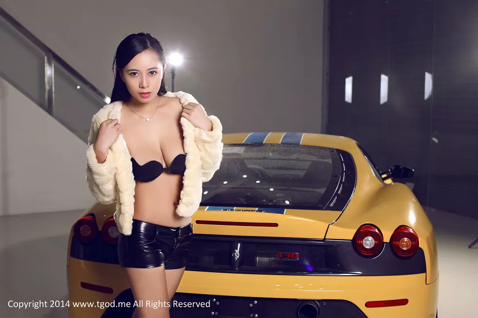 [TGOD推女神]2014.12.21_嫩模黄可Christine车模系列火辣身材童颜巨乳写真58P