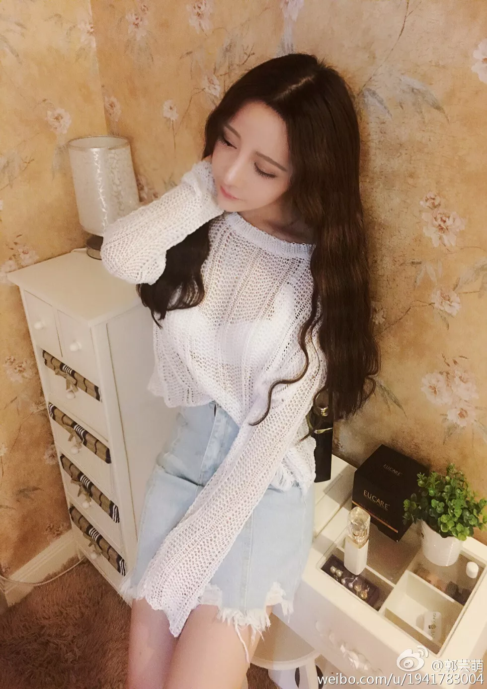美女嫩模郭芸萌性感自拍美图写真微博合集270P