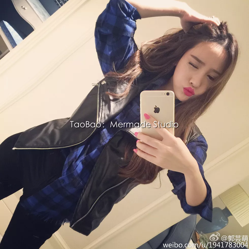 美女嫩模郭芸萌性感自拍美图写真微博合集270P