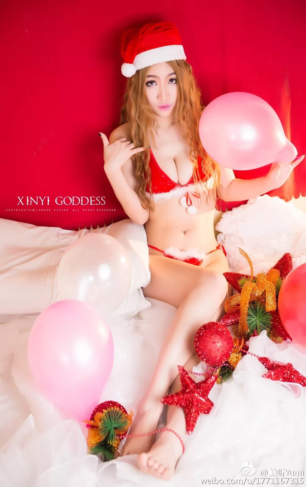 嫩模美昕Yumi完美身材白嫩肌肤海量微博写真255P