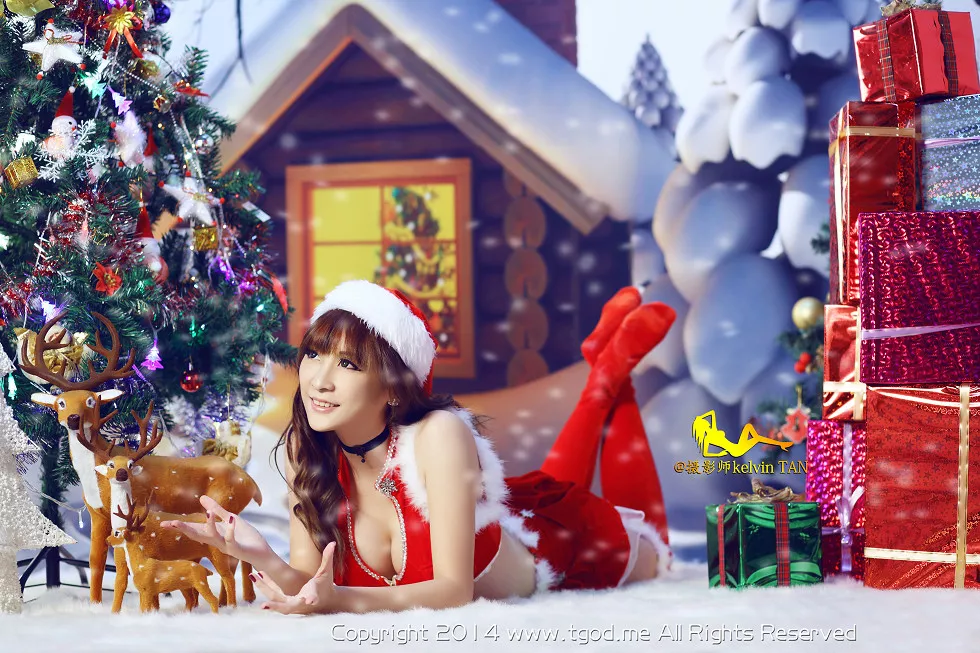 [TGOD推女神]2014.12.24_嫩模王子妃FayPrince圣诞节大片写真12P