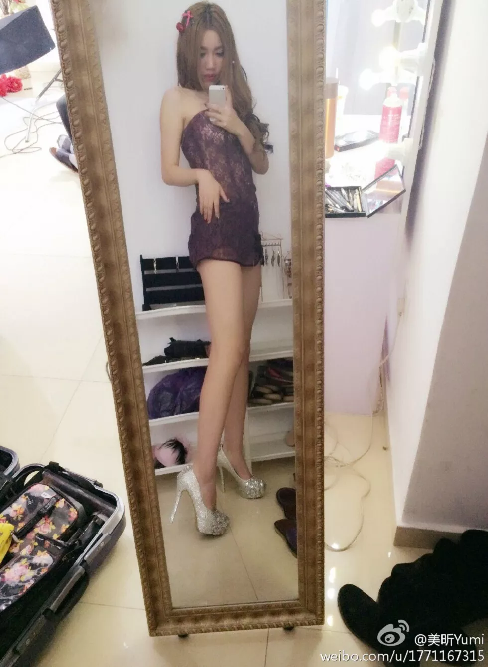 嫩模美昕Yumi完美身材白嫩肌肤海量微博写真255P