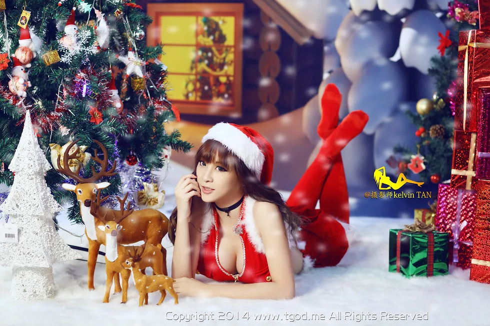 [TGOD推女神]2014.12.24_嫩模王子妃FayPrince圣诞节大片写真12P