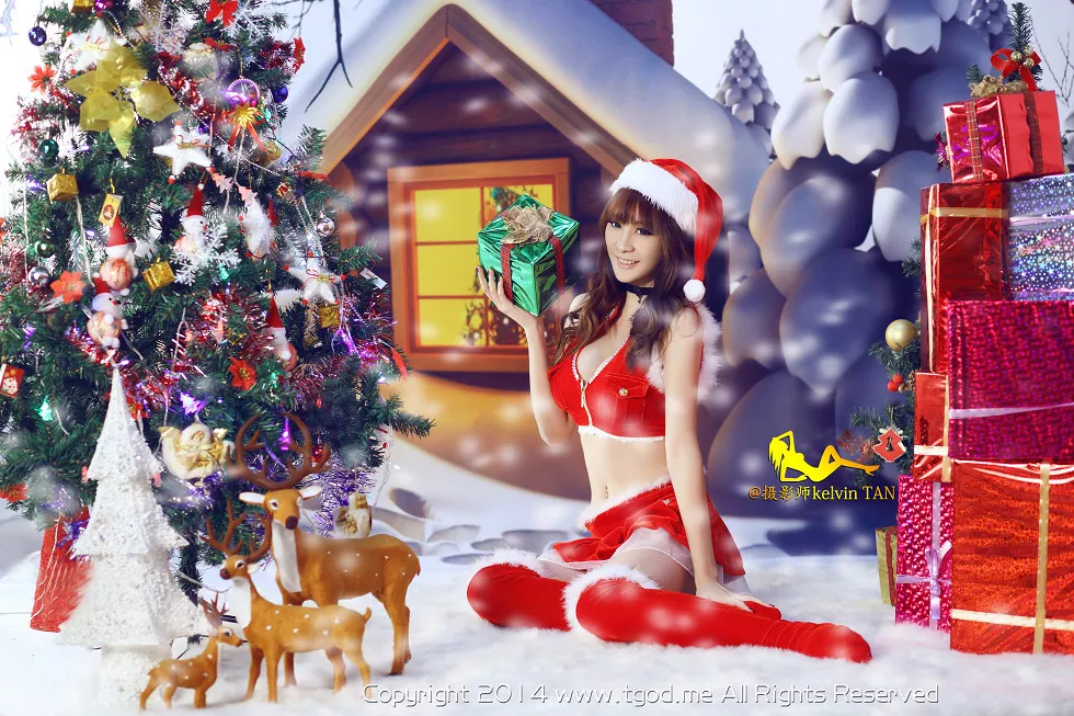 [TGOD推女神]2014.12.24_嫩模王子妃FayPrince圣诞节大片写真12P