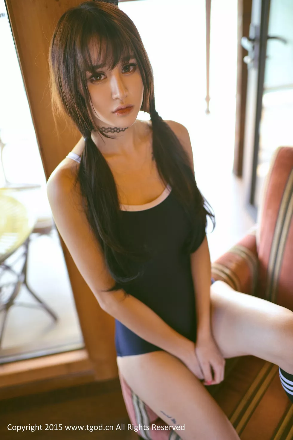 [TGOD推女神]2015.07.21_嫩模Cheryl青树云曼旅拍性感内衣系列写真46P