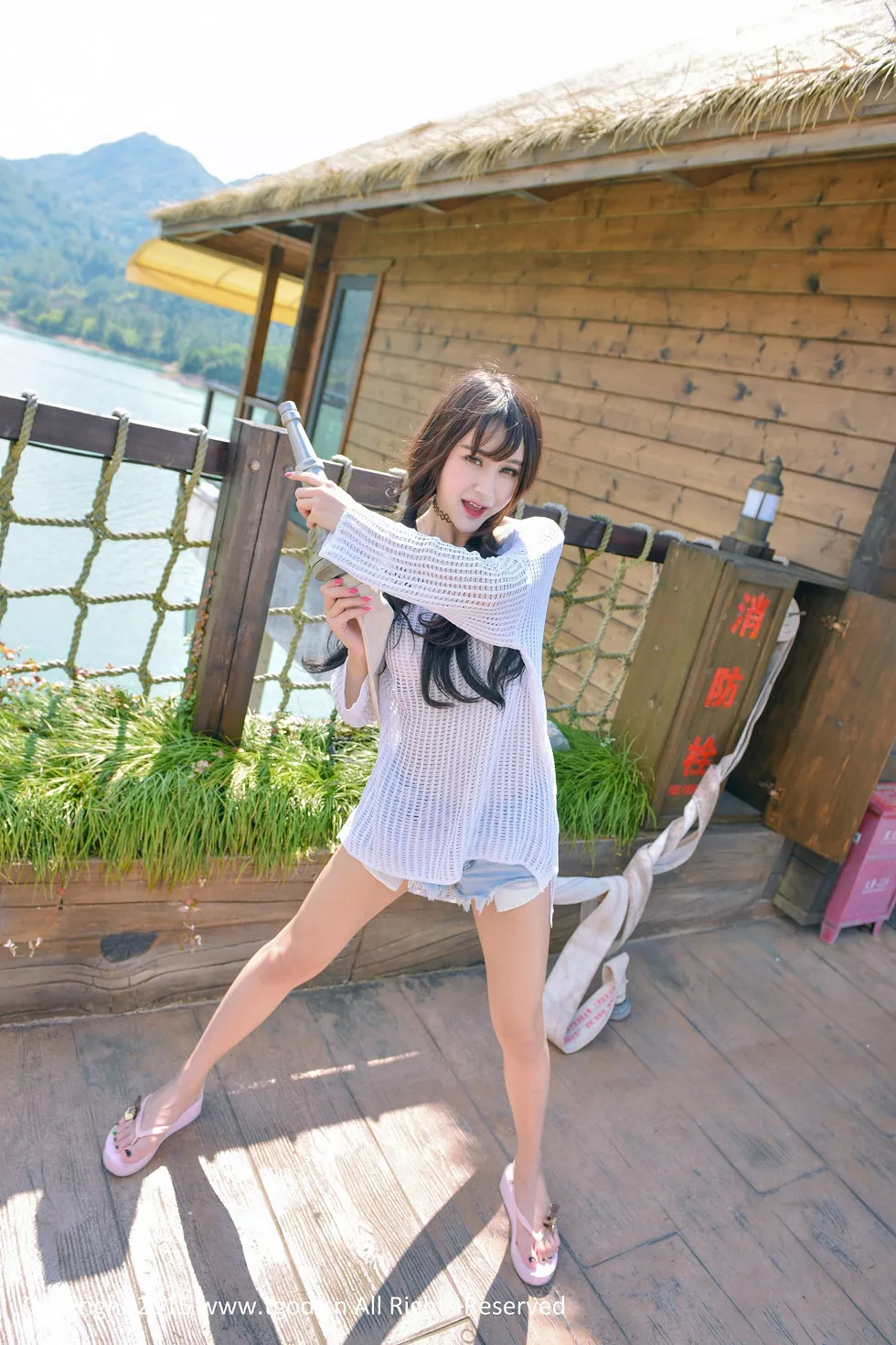 [TGOD推女神]2015.07.21_嫩模Cheryl青树云曼旅拍性感内衣系列写真46P