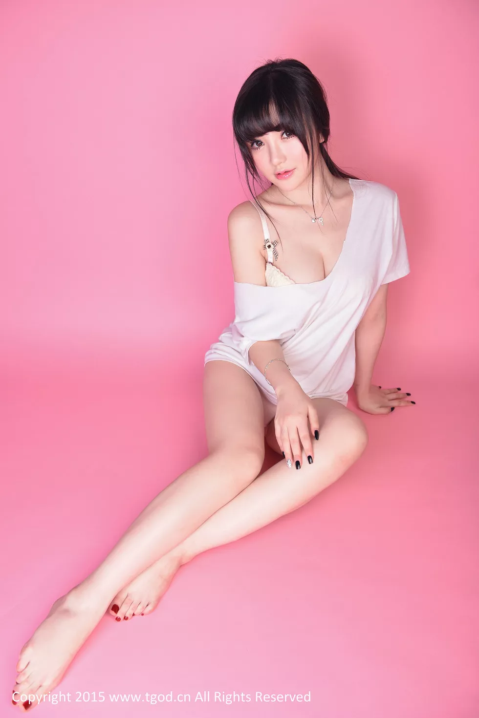 [TGOD推女神]2015.07.10_嫩模米妮mini性感内衣迷人豪乳完美身材写真41P