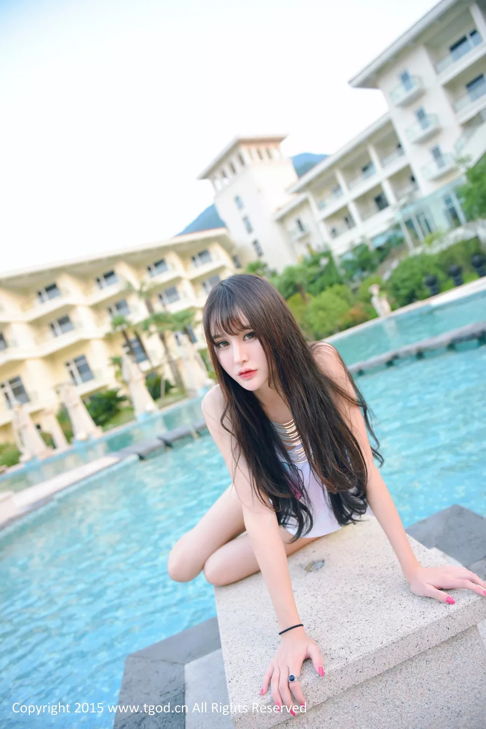 [TGOD推女神]2015.07.21_嫩模Cheryl青树云曼旅拍性感内衣系列写真46P