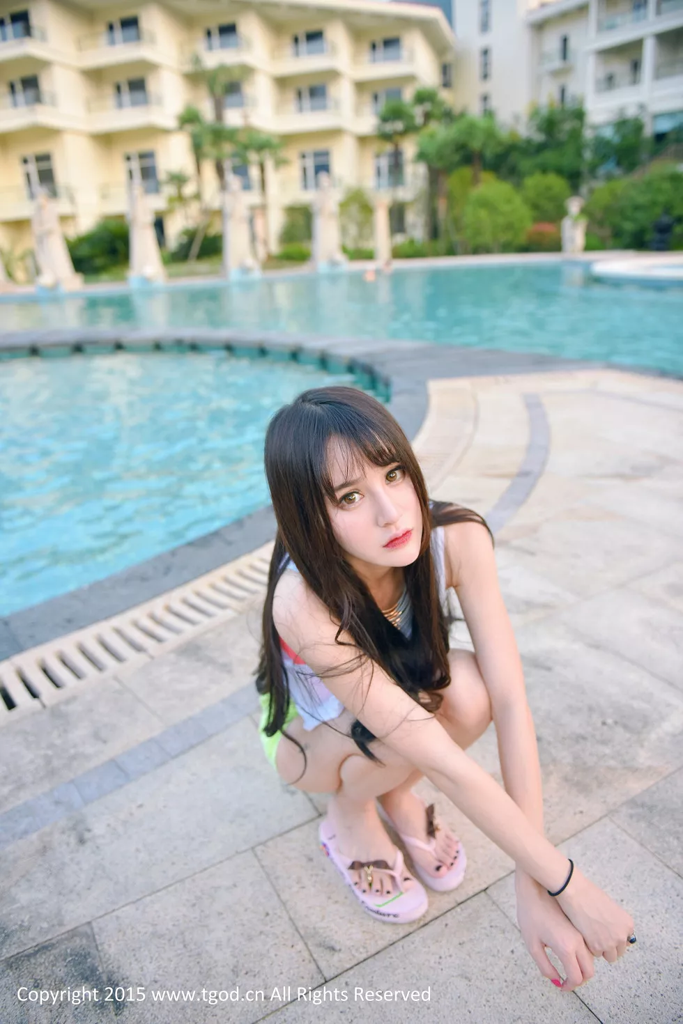 [TGOD推女神]2015.07.21_嫩模Cheryl青树云曼旅拍性感内衣系列写真46P