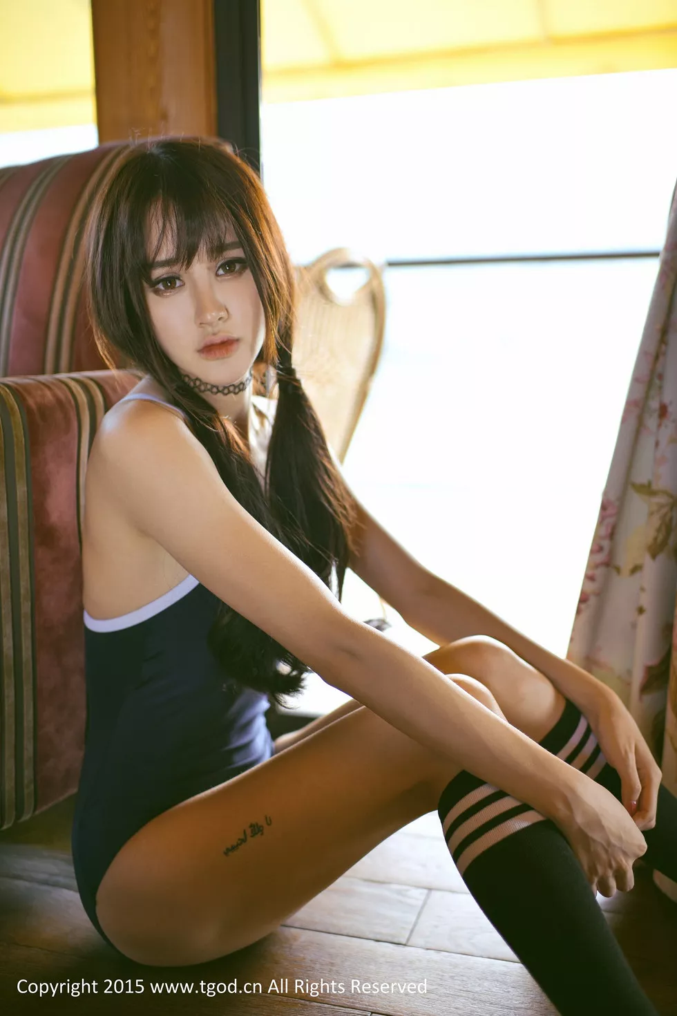 [TGOD推女神]2015.07.21_嫩模Cheryl青树云曼旅拍性感内衣系列写真46P