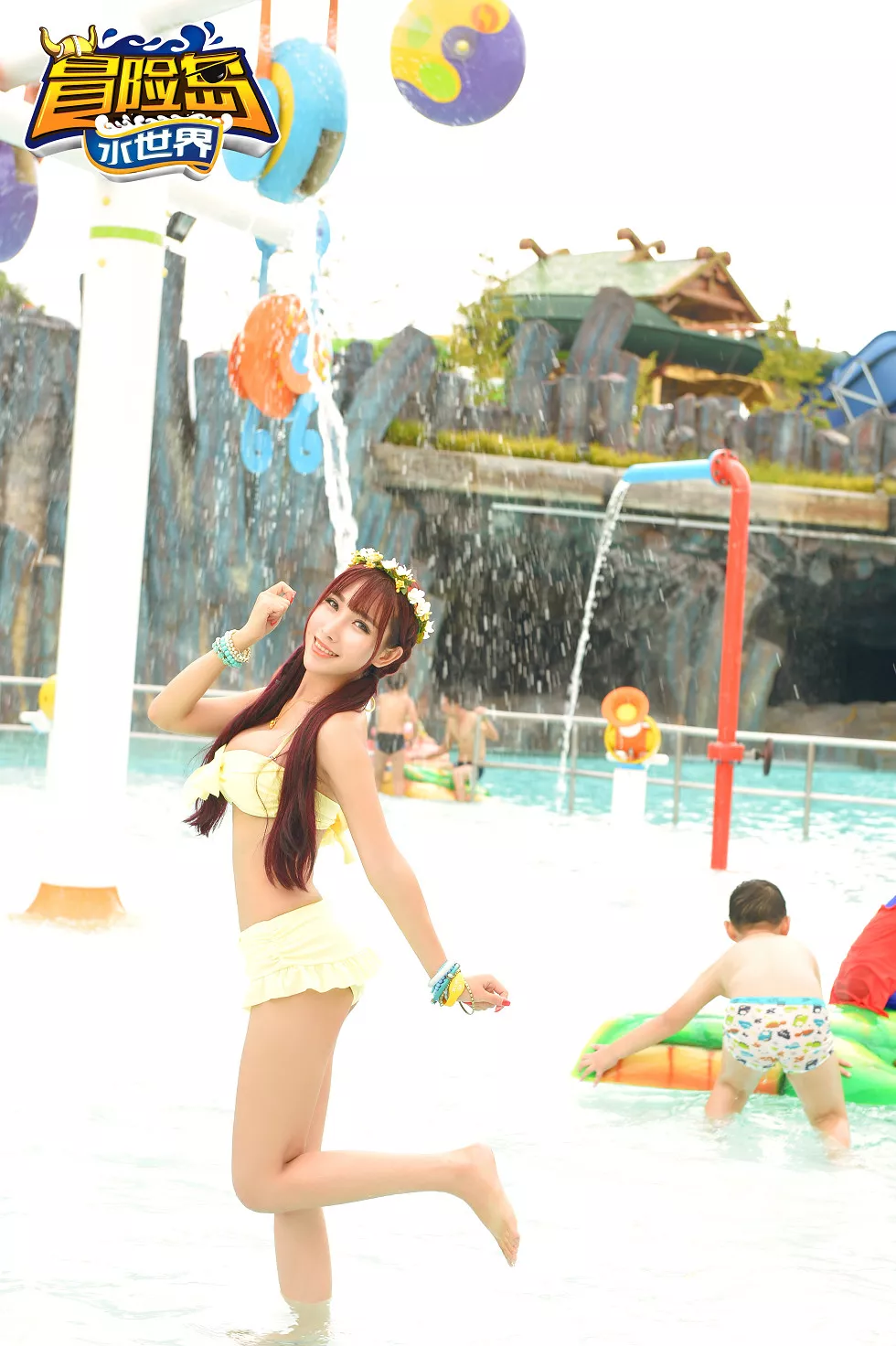 [TGOD推女神]2015.09.01_星游团带你飞之丽水冒险岛性感嫩模合集写真68P