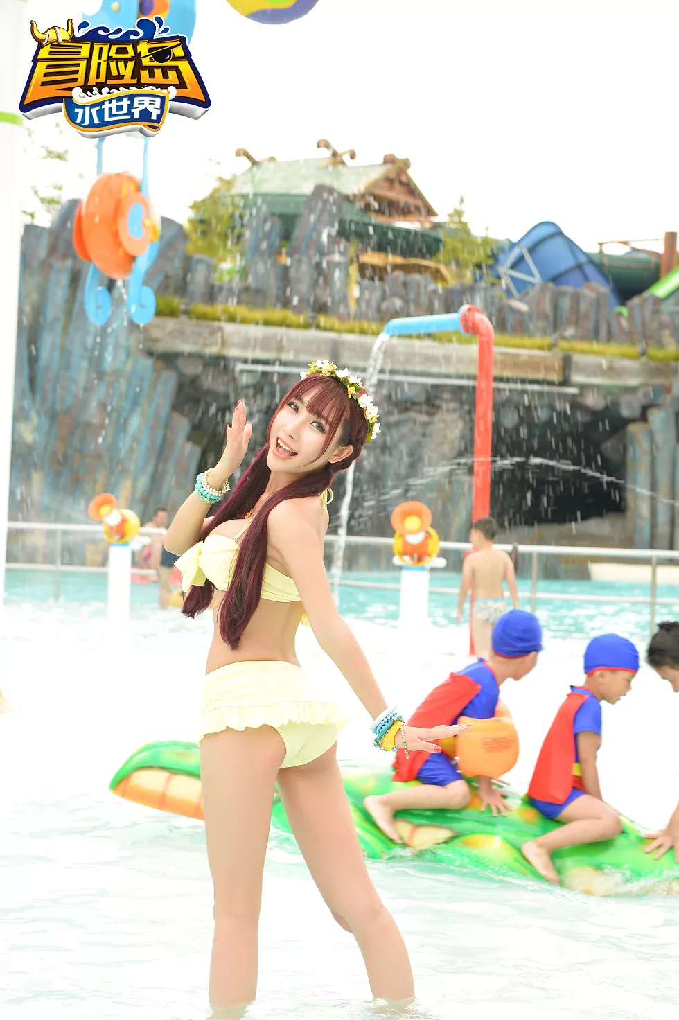 [TGOD推女神]2015.09.01_星游团带你飞之丽水冒险岛性感嫩模合集写真68P