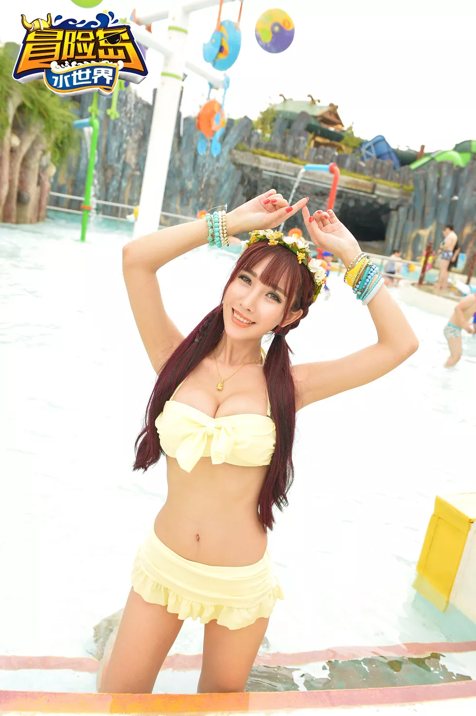 [TGOD推女神]2015.09.01_星游团带你飞之丽水冒险岛性感嫩模合集写真68P