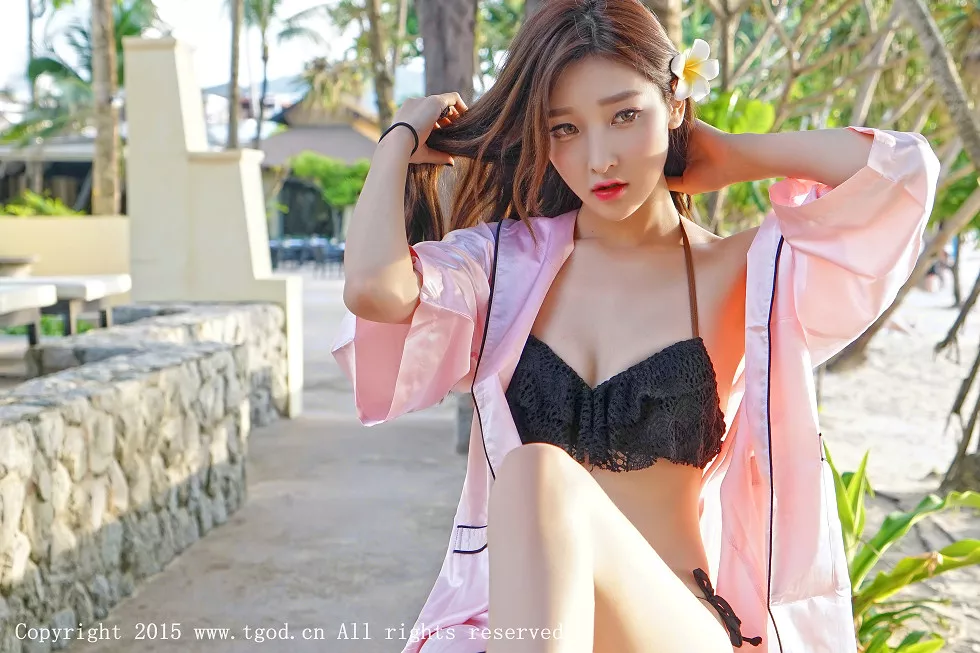 [TGOD推女神]2015.11.25_普吉岛旅拍之李筱乔JoJo第三刊性感内衣迷人翘臀写真46P