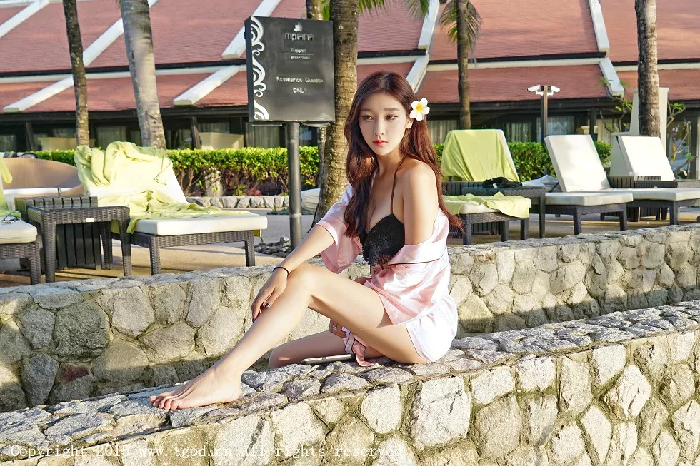 [TGOD推女神]2015.11.25_普吉岛旅拍之李筱乔JoJo第三刊性感内衣迷人翘臀写真46P