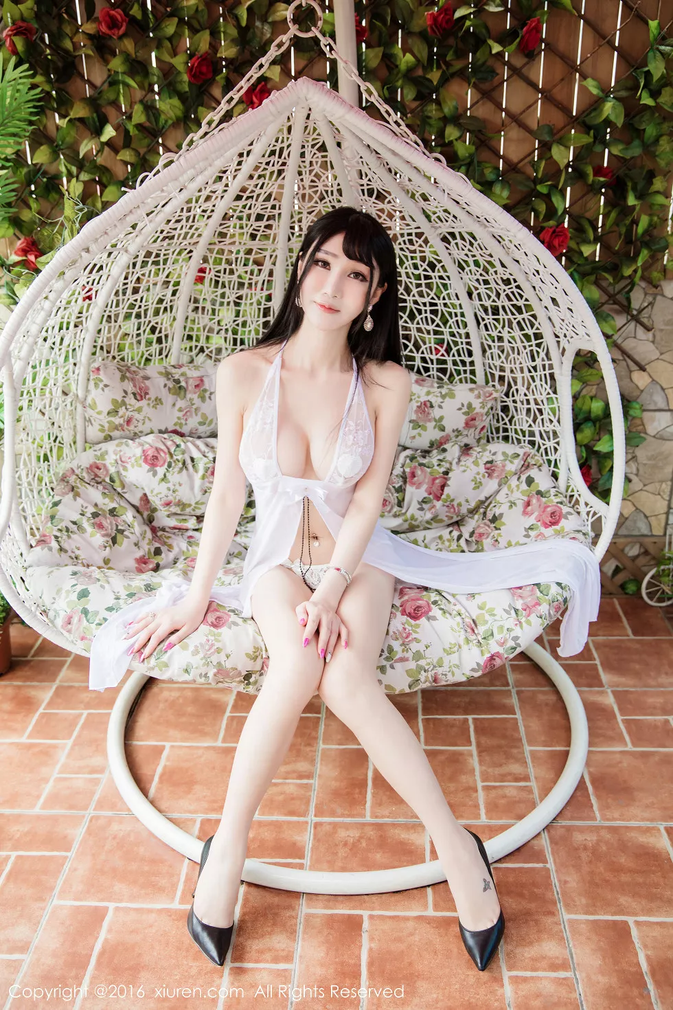 XiuRen第539期_湿吻女神李宓儿薄纱透视情趣内衣秀豪乳完美诱惑写真59P