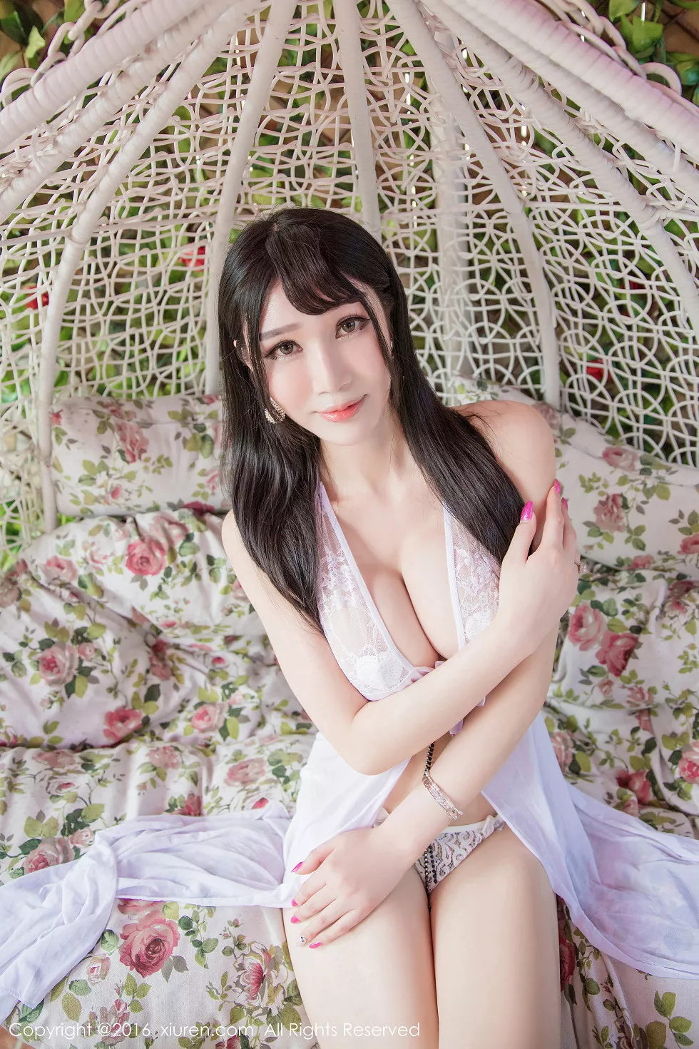 XiuRen第539期_湿吻女神李宓儿薄纱透视情趣内衣秀豪乳完美诱惑写真59P