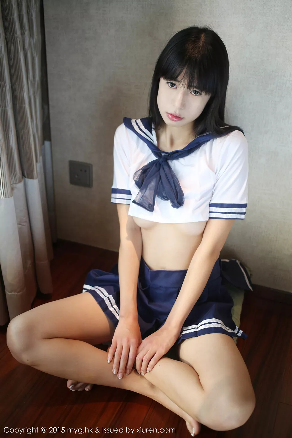 [MyGirl美媛馆]Vol.184_嫩模Ellie艾栗栗学生妹水手服真空秀美乳半球诱惑写真42P