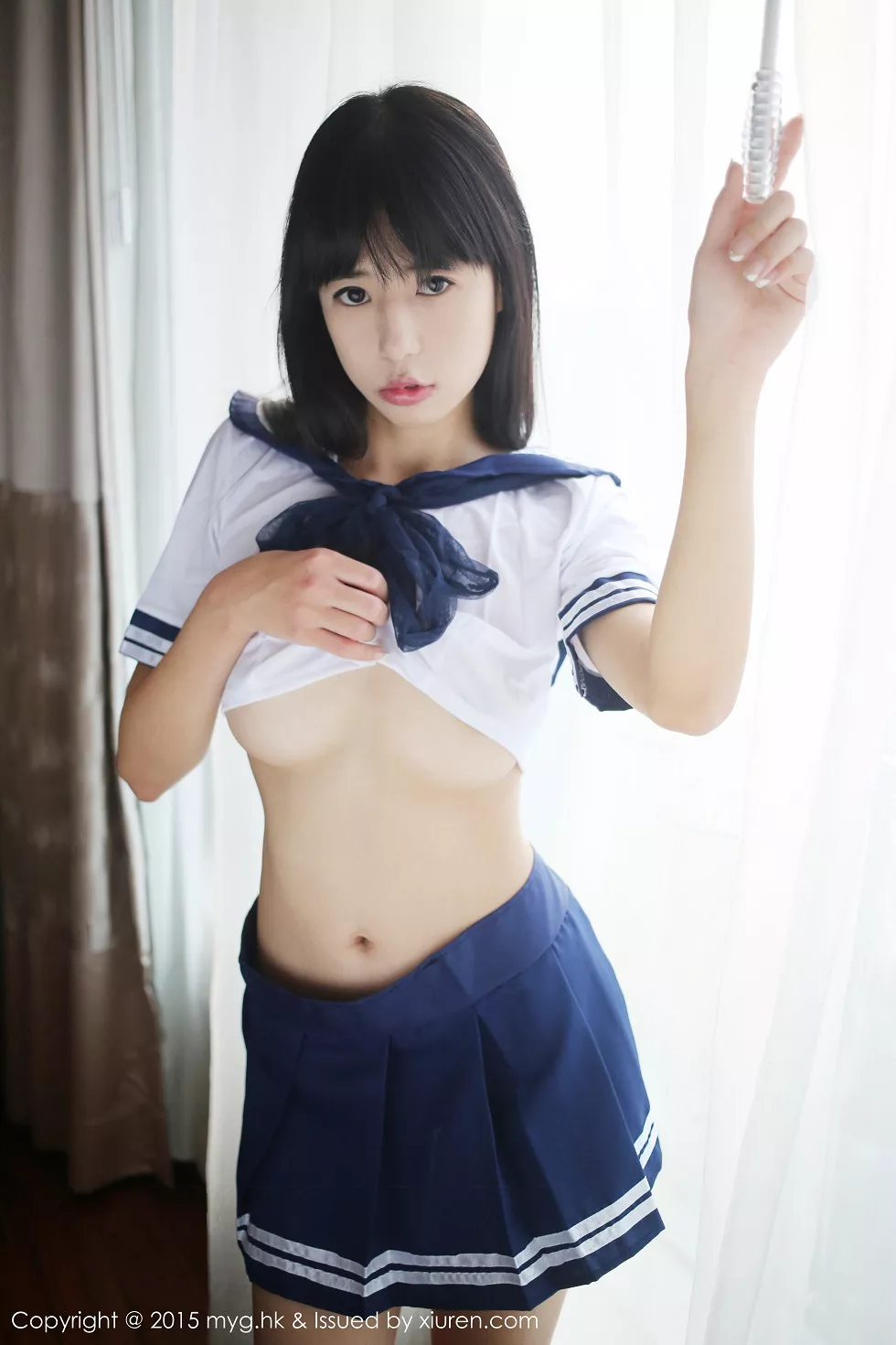 [MyGirl美媛馆]Vol.184_嫩模Ellie艾栗栗学生妹水手服真空秀美乳半球诱惑写真42P