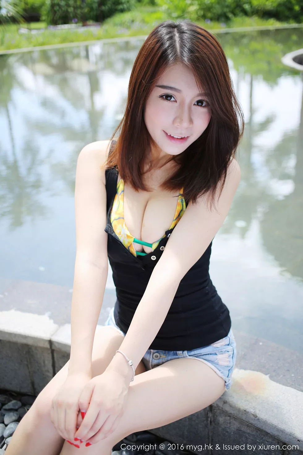 [MyGirl美媛馆]Vol.227_嫩模vetiver嘉宝贝儿三亚旅拍完美身材秀傲人双乳写真77P