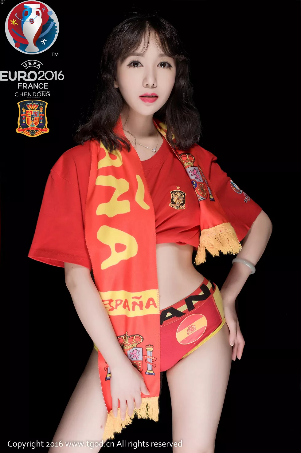 [TGOD推女神]2016.06.18_欧洲杯足球宝贝六位女神露半球性感PK写真65P