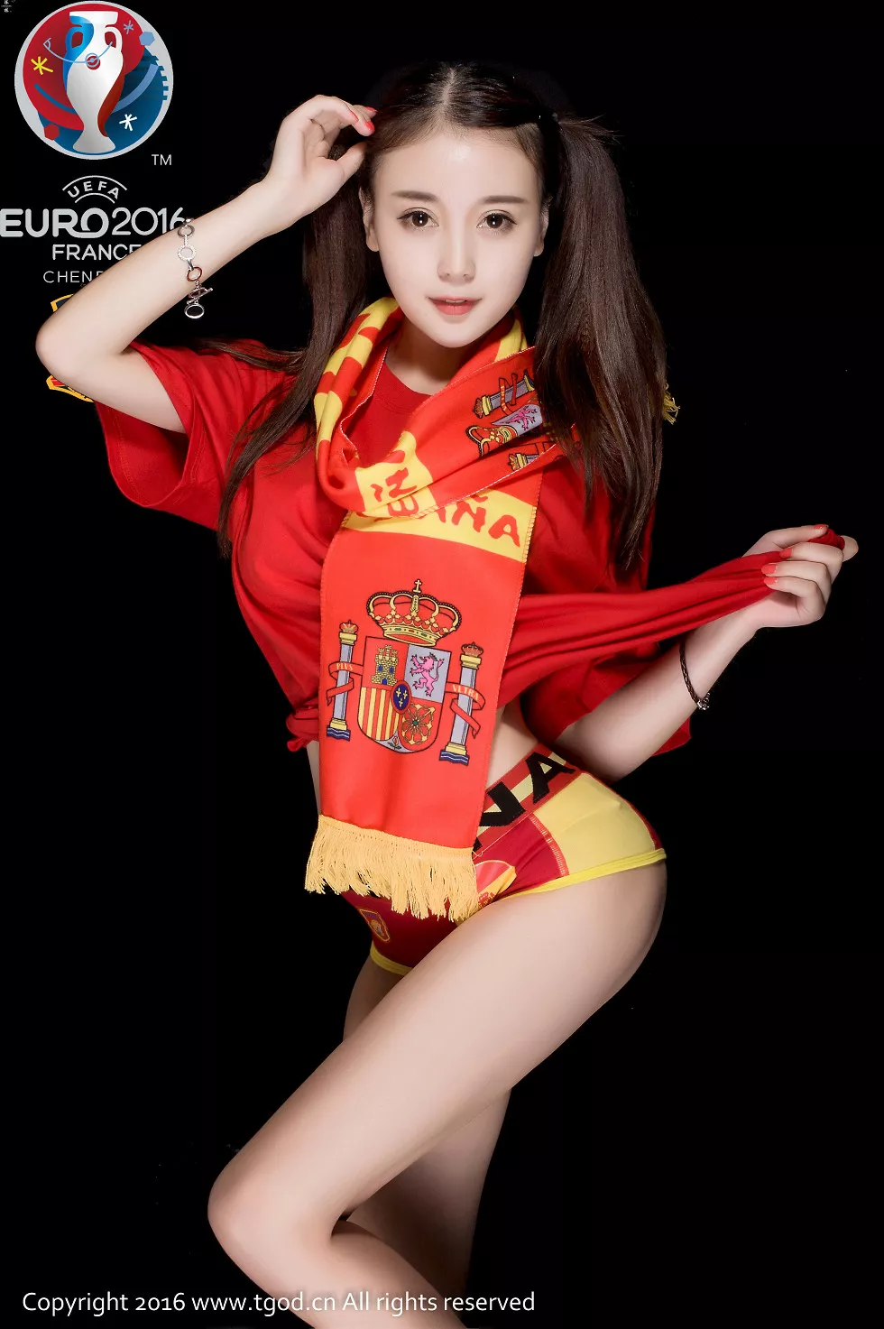 [TGOD推女神]2016.06.18_欧洲杯足球宝贝六位女神露半球性感PK写真65P