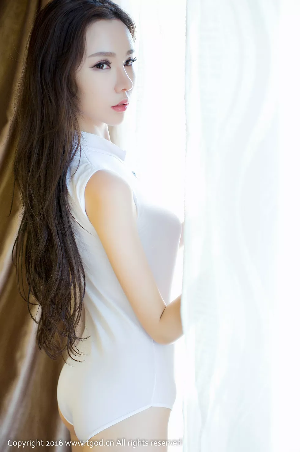 [TGOD推女神]2016.10.14_美女学霸萌琪琪Lrene黑色透视睡衣秀美乳妩媚诱惑写真60P